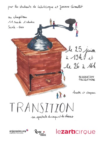 Affiche spectacle transition 