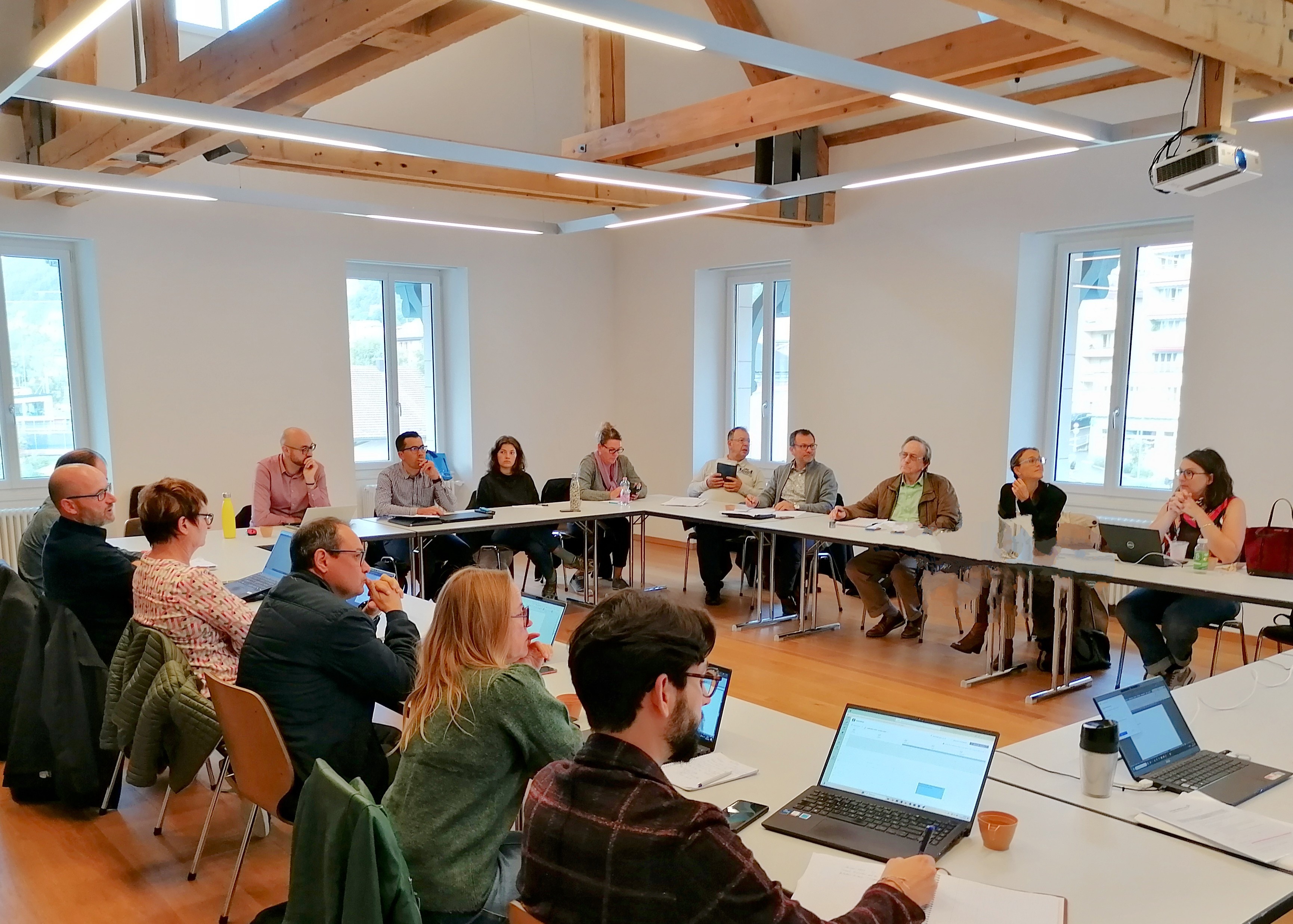 Séance du Groupe d'appui des territoires transfrontaliers à Vallorbe