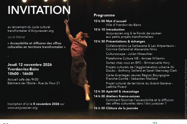 Journée culture d'Arcjurassien.org le 12 novembre 2026