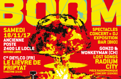 Affiche soirée BOOM! 2017