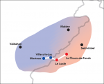 Agglomération urbaine et parcs du Doubs